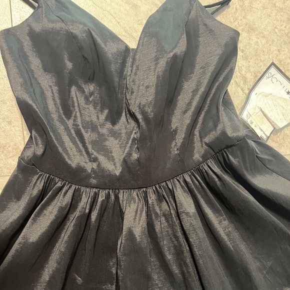 New Black Mother Bride B. Darlin Dress,New w tags Receipt,High low Mom of groom - Picture 2 of 6